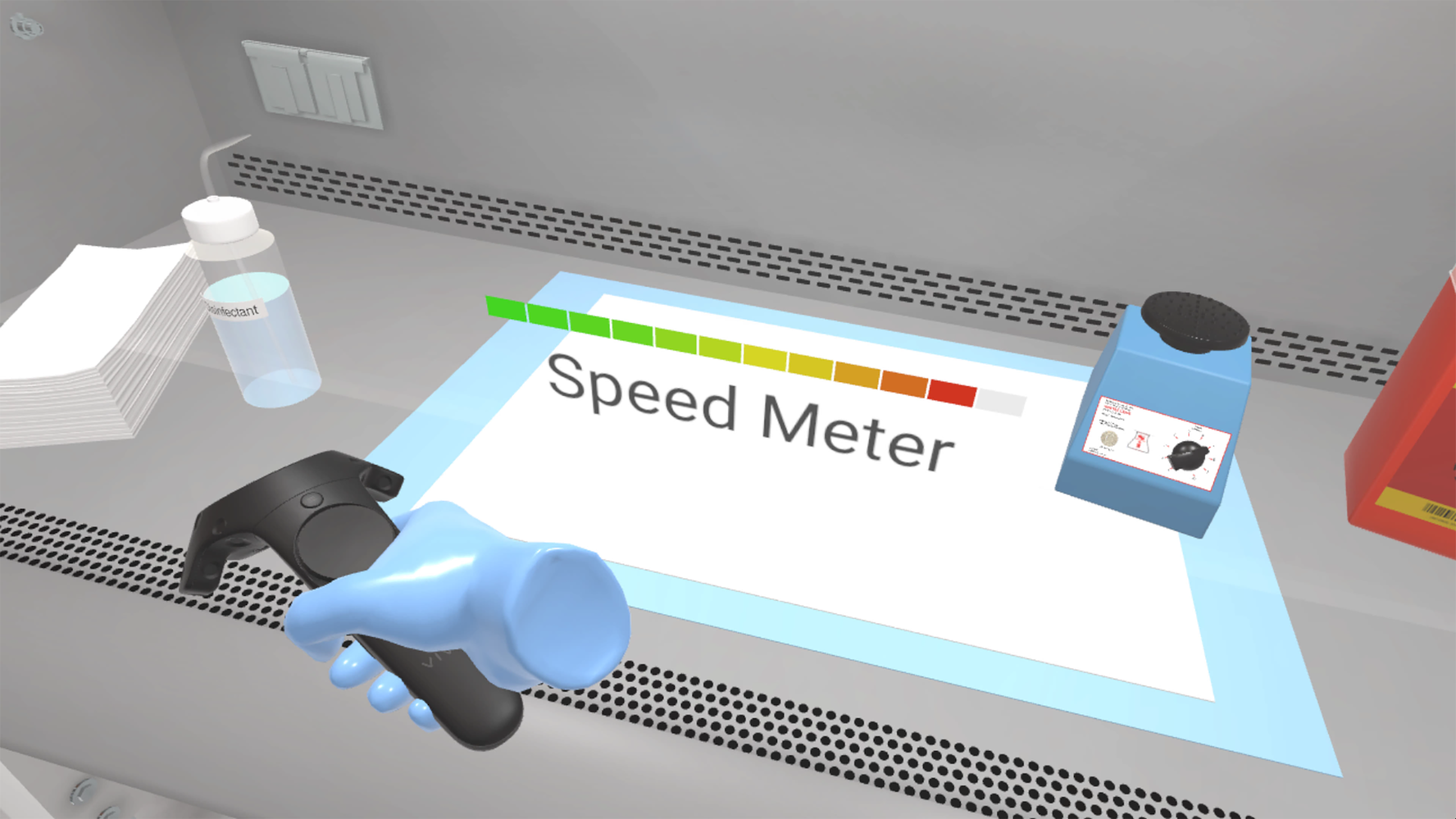 BSC VR speed meter